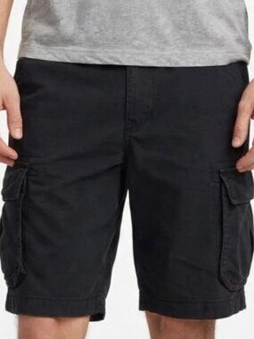 American Eagle Outfitters Cargo Shorts Size 32 Longboard Black Y2K Grunge Hiking